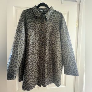 ZARA LEOPARD SHACKET